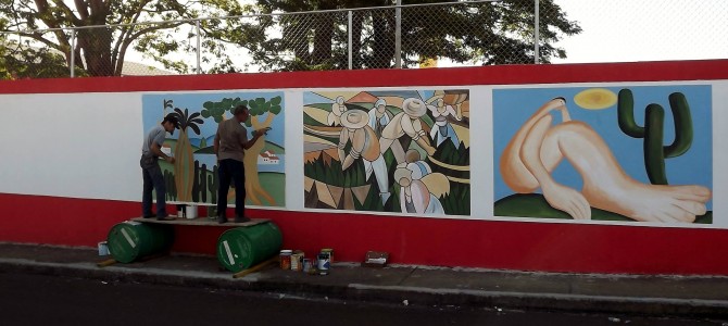 Nova Unidade Da Escola Paula Souza Ganha Painéis Artísticos